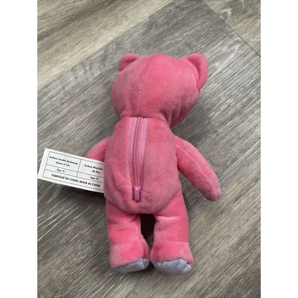 Build A Bear Small Pink Bear  Plush Stuffed Animal
